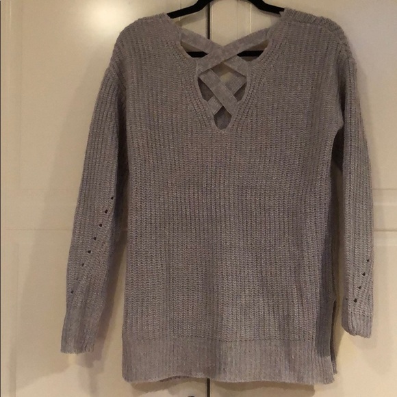 Gorgeous grey sweater with detailing XS EUC - Picture 2 of 5